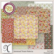 Autumnal Treats Patterned Papers