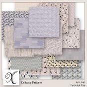 Delicacy Pattern Papers