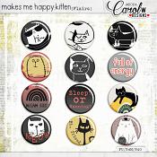 Makes Me Happy:Kitten-Flairs