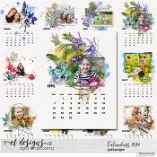 Calendar 2019 Quickpages { English & French }