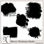 Merry Christmas Masks