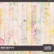 Bright Side of Life Floral Papers by Aimee Harrison