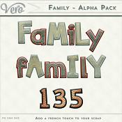 Family Alphas by Vero