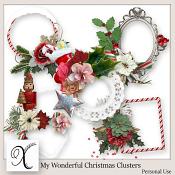 My Wonderful Christmas Clusters