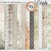 A Time To Remember-Papers