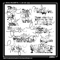 Believe WordART No 1