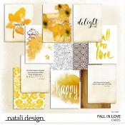 Fall in Love Journal Cards