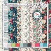 Season of Joy - Papers [Patterned+Solid] by Joyce Paul Designs