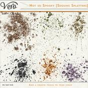Not So Spooky Sequin Splatters by Vero