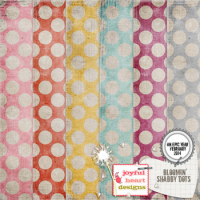 Bloomin (shabby dots)