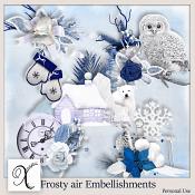 Frosty Air Embellishments