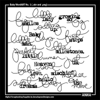 Baby WordART No 1