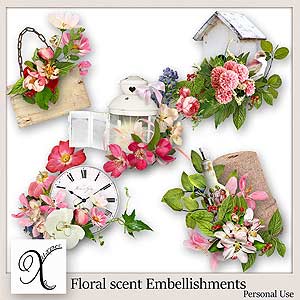 Floral Scent Embellishments