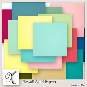 Hawaii Solid Papers
