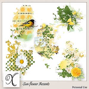 Sun Flower Accents