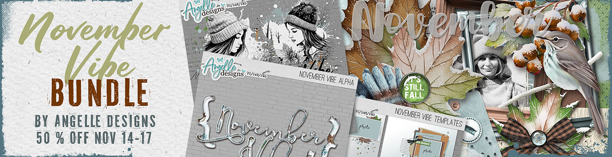 Digital Scrapbook Kit by Angelle Designs