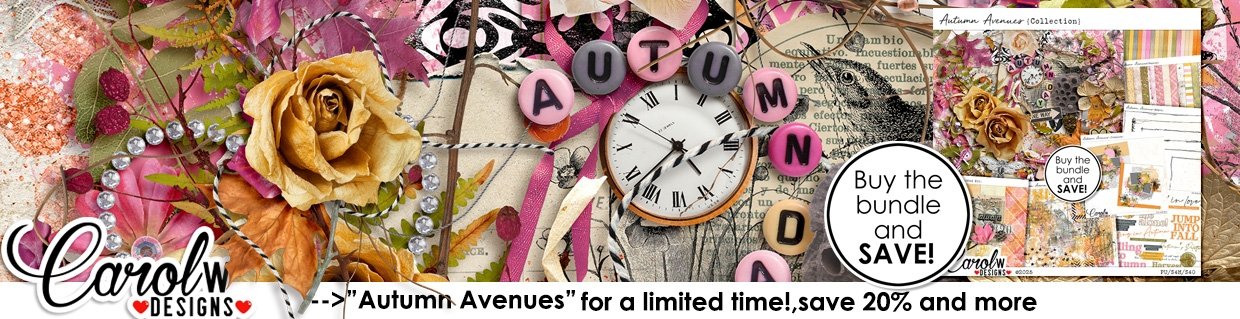 Digital Scrapbook Kit by CarolW Designs