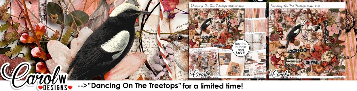 Digital Scrapbook Kit by CarolW Designs