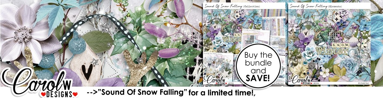 Digital Scrapbook Kit by CarolW Designs