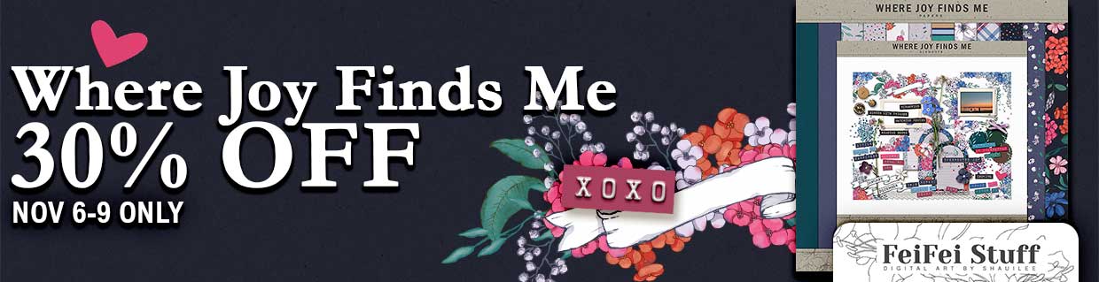 Digital Scrapbook Kit by FeiFei Stuff