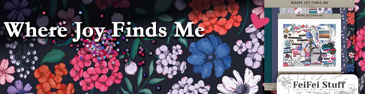 Digital Scrapbook Kit by FeiFei Stuff