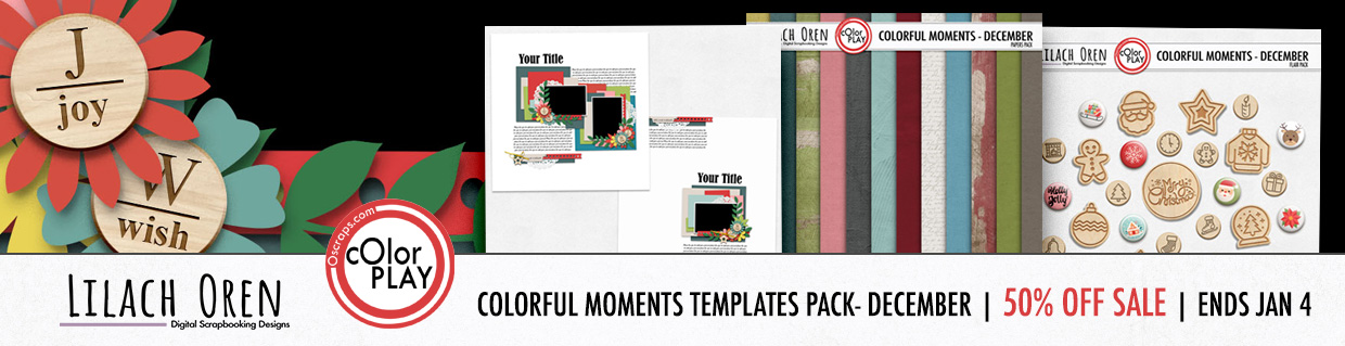 Digital Scrapbook Kit by Lilach Oren
