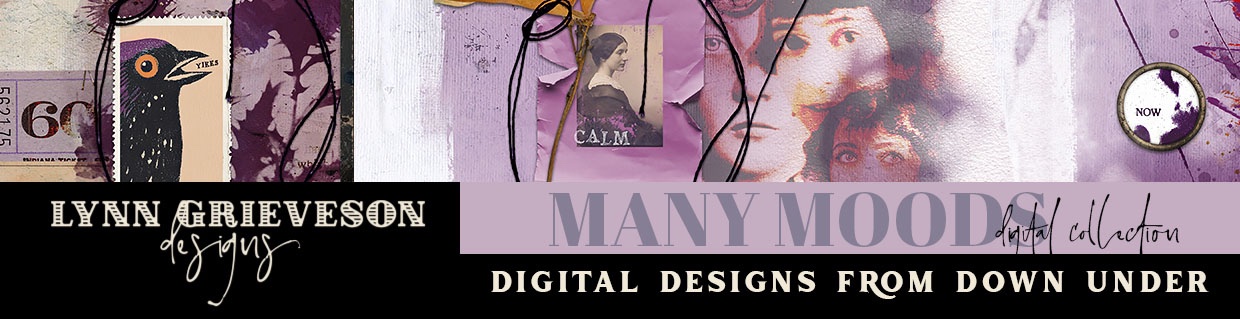 Digital Scrapbook Kit by Lynn Grieveson