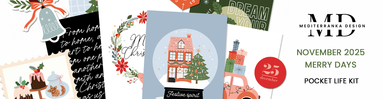 Digital Scrapbook Kit by Mediterranka Designs