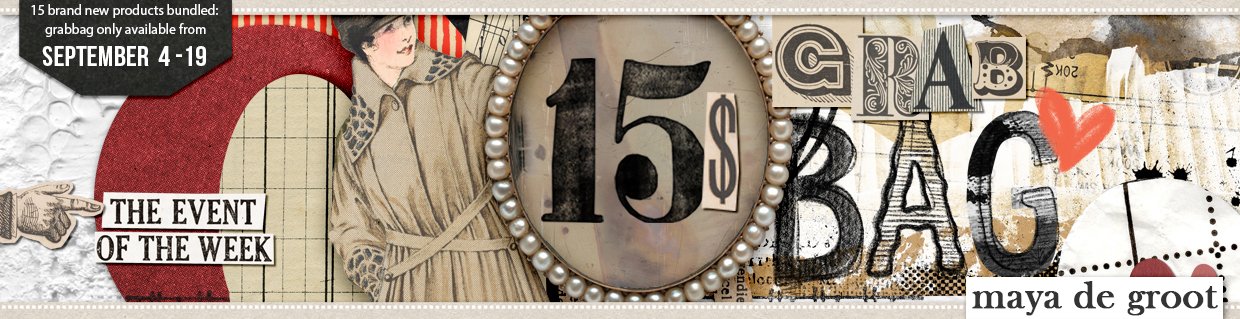 Digital Scrapbook Kit by Maya de Groot