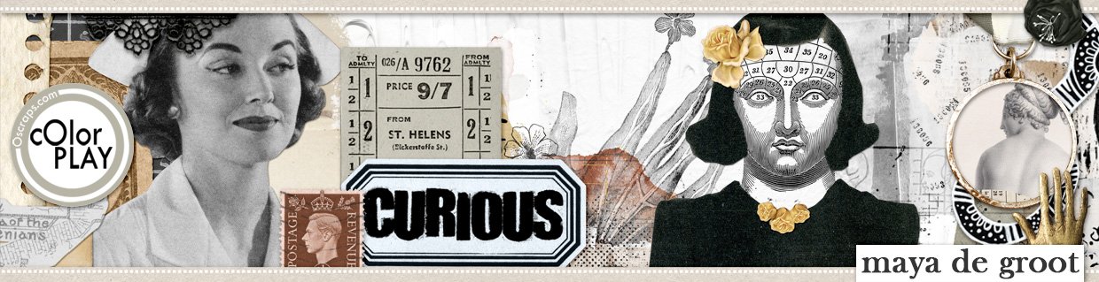 Digital Scrapbook Kit by Maya de Groot