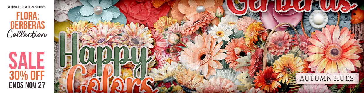 Digital Scrapbook Kit by Aimee Harrison Designs