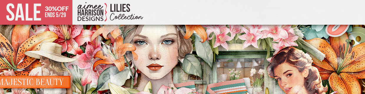 Digital Scrapbook Kit by Aimee Harrison Designs