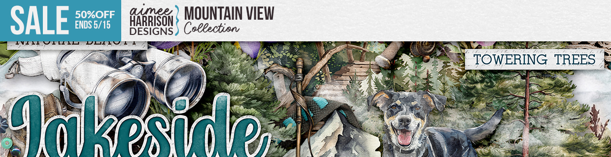 Digital Scrapbook Kit by Aimee Harrison Designs