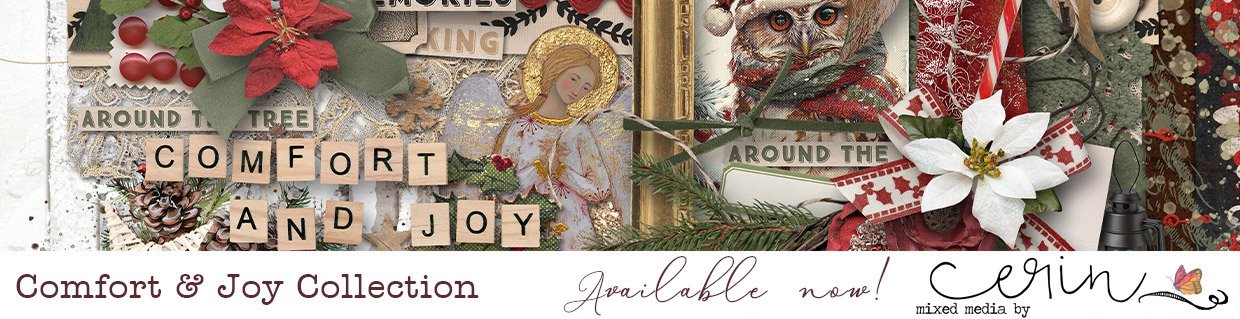 Digital Scrapbook Kit by Mixed Media by Erin