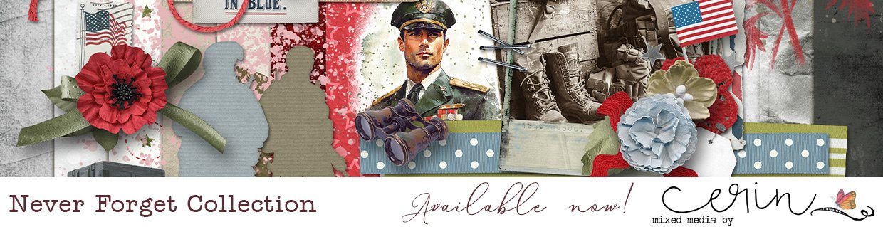 Digital Scrapbook Kit by Mixed Media by Erin
