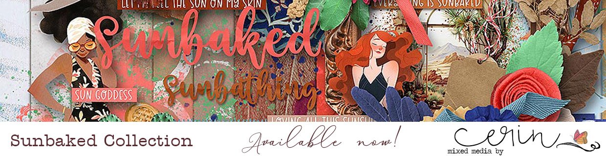 Digital Scrapbook Kit by Mixed Media by Erin