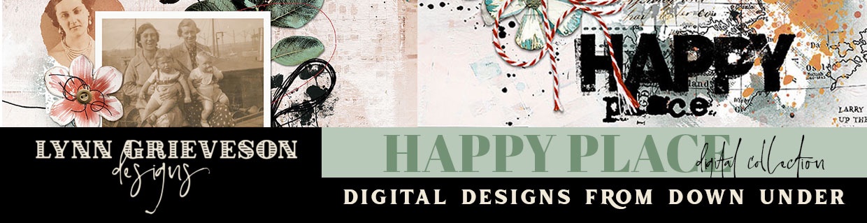 Digital Scrapbook Kit by Lynn Grieveson