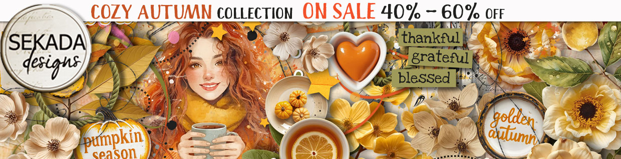 Digital Scrapbook Kit by Sekada Designs