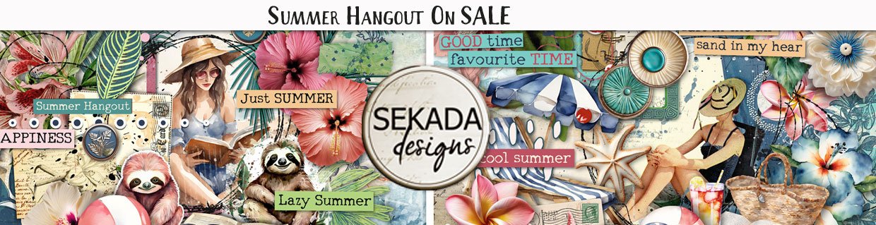 Digital Scrapbook Kit by Sekada Designs